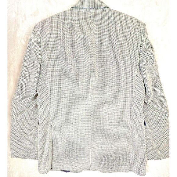 Tommy Hilfiger Mens Double Vented Blazer Sport Jacket Contrast Sleeve *READ  SZ - Picture 5 of 14